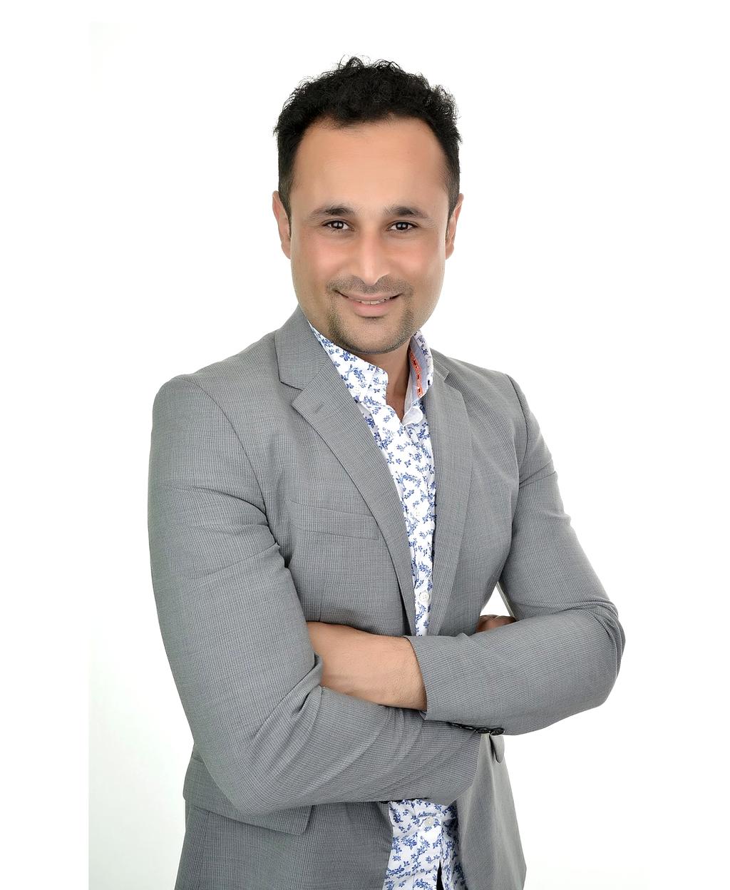 Portrait of David van der Berg, CEO